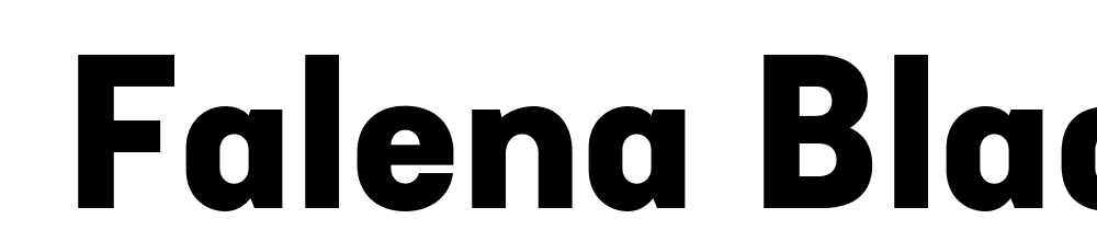  DEMO Falena Black Regular font family download free