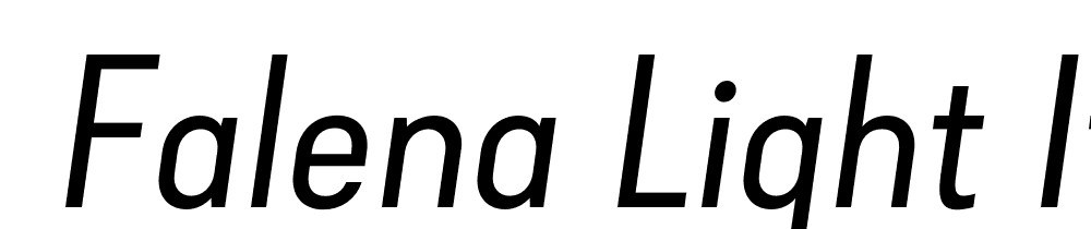  DEMO Falena Light Italic Regular font family download free