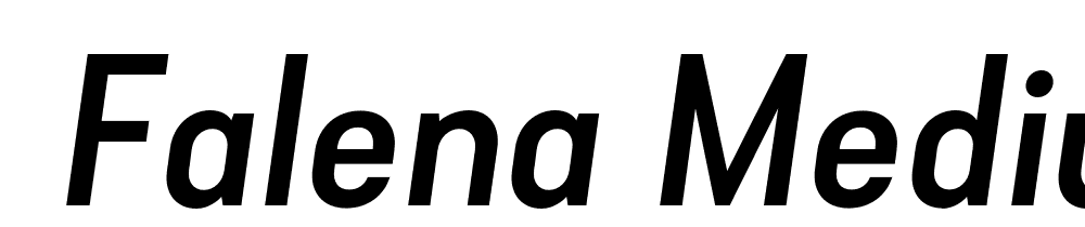  DEMO Falena Medium Italic Regular font family download free