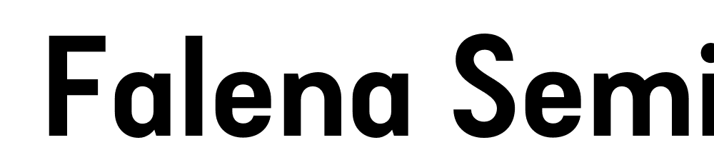  DEMO Falena SemiBold Regular font family download free