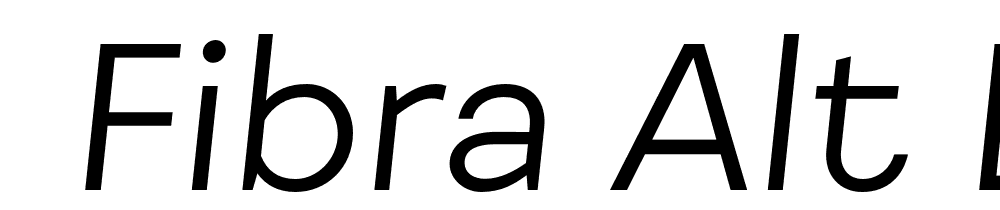  DEMO Fibra Alt Light It Regular font family download free