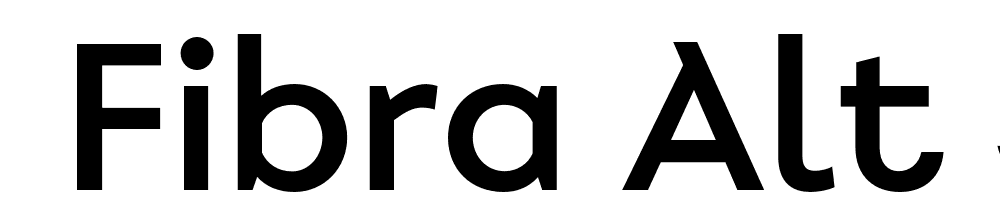  DEMO Fibra Alt SemiBold Regular font family download free