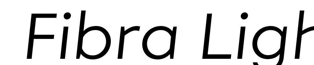  DEMO Fibra Light It Regular font family download free