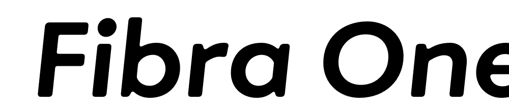  DEMO Fibra One Alt Bold It Regular font family download free