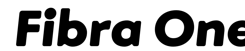  DEMO Fibra One Alt Heavy It Regular font family download free