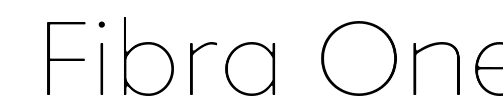  DEMO Fibra One Alt Thin Regular font family download free