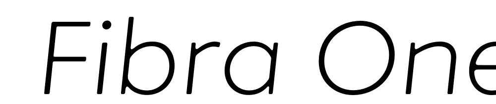  DEMO Fibra One Alt UltraLight It Regular font family download free