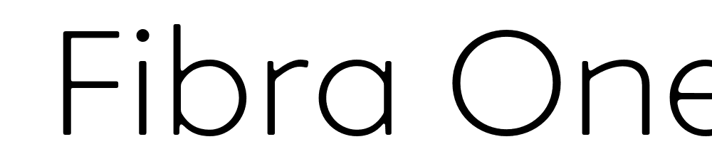  DEMO Fibra One Alt UltraLight Regular font family download free