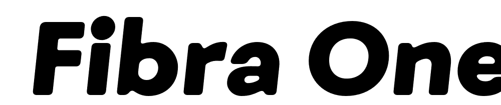  DEMO Fibra One Heavy It Regular font family download free