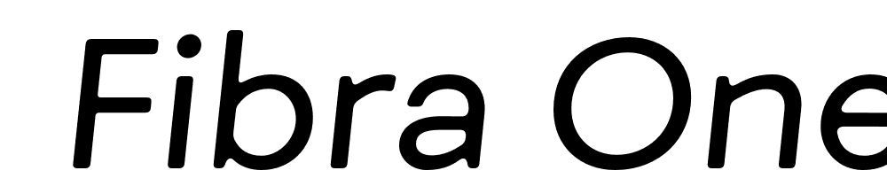  DEMO Fibra One It Regular font family download free