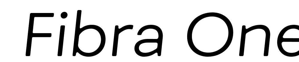  DEMO Fibra One Light It Regular font family download free