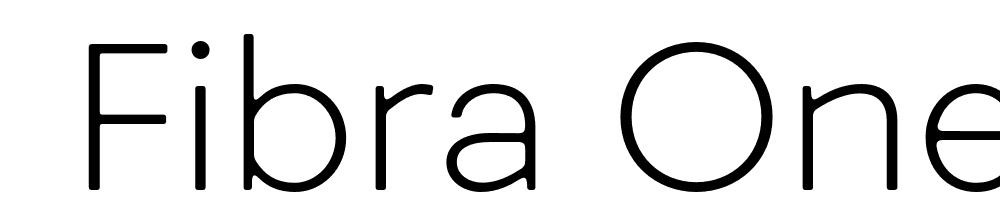  DEMO Fibra One UltraLight Regular font family download free