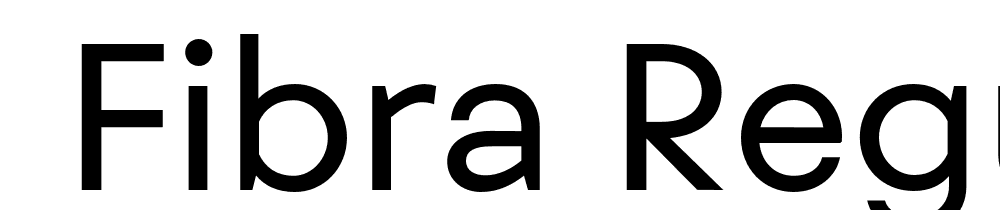  DEMO Fibra Regular font family download free