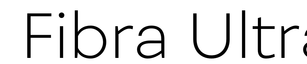  DEMO Fibra UltraLight Regular font family download free