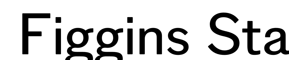  DEMO Figgins Standard Medium Regular font family download free