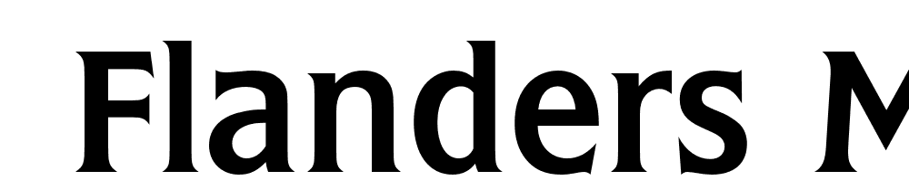  DEMO Flanders Medium Regular font family download free