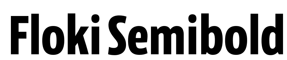  DEMO Floki SemiBold Regular font family download free