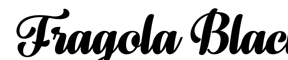  DEMO Fragola Black Italic Regular font family download free