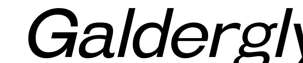  DEMO Galderglynn Esq. Bk Italic font family download free