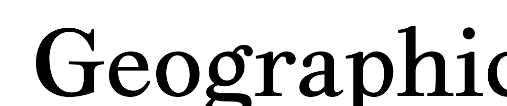  DEMO Geographica Regular font family download free