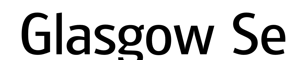  DEMO Glasgow Serial Regular font family download free