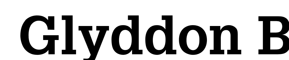  DEMO Glyddon Bold font family download free