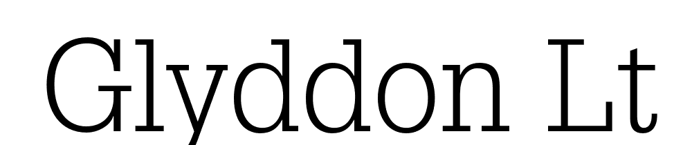  DEMO Glyddon Lt Regular font family download free