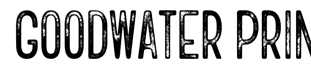  DEMO Goodwater Print Sans 2 Regular font family download free