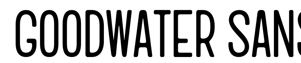  DEMO Goodwater Sans 1 Regular font family download free