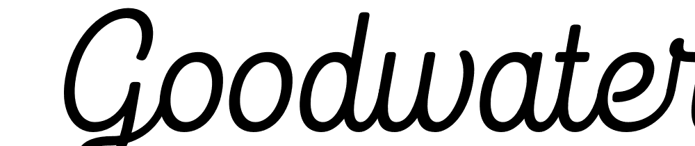  DEMO Goodwater Script 1 Regular font family download free