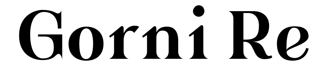  DEMO Gorni Regular font family download free