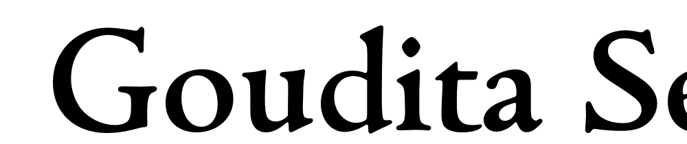  DEMO Goudita Serial Medium Regular font family download free