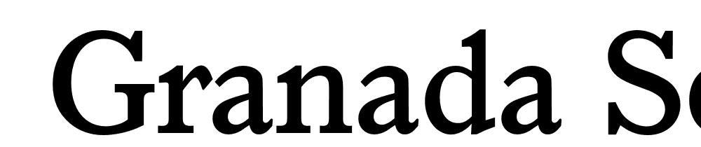  DEMO Granada Serial Medium Regular font family download free