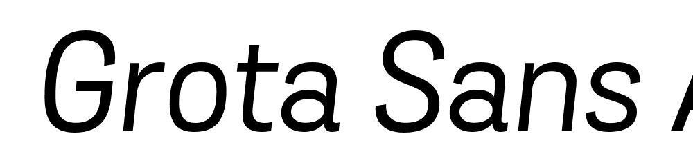  DEMO Grota Sans Alt Italic font family download free