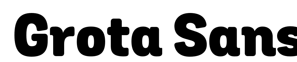  DEMO Grota Sans Alt Rd Black Regular font family download free