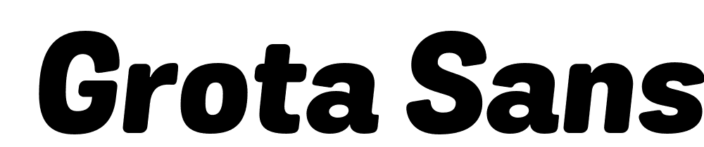  DEMO Grota Sans Alt Rd Heavy Italic font family download free