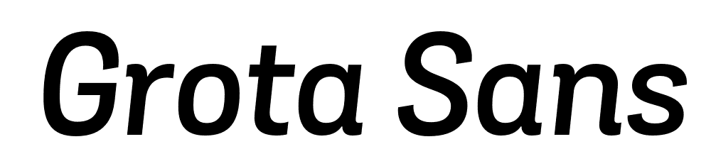  DEMO Grota Sans SemiBold SemiBold Italic font family download free