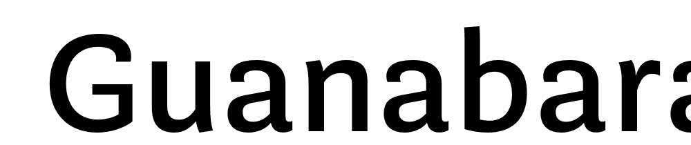  DEMO Guanabara Sans Medium Regular font family download free