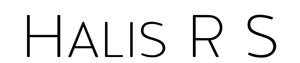  DEMO Halis R S ExtraLight Regular font family download free