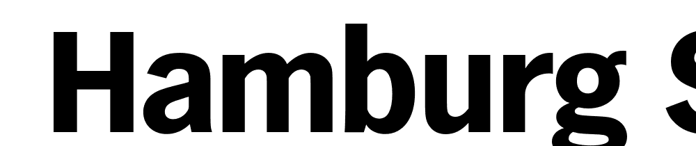  DEMO Hamburg Serial Xbold Regular font family download free