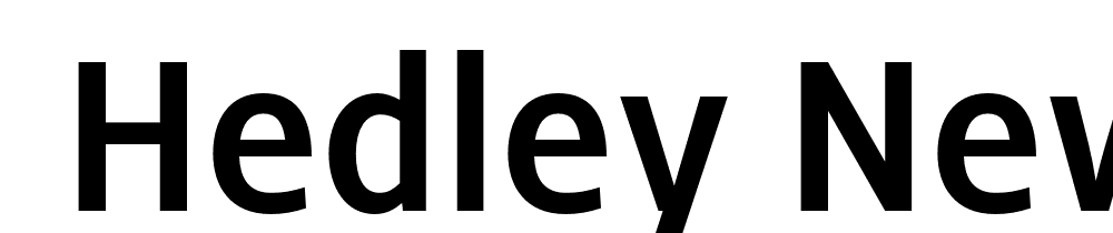  DEMO Hedley New Lt Bold font family download free