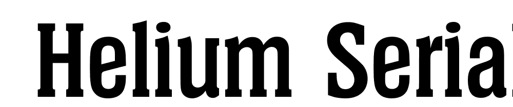  DEMO Helium Serial Bold font family download free