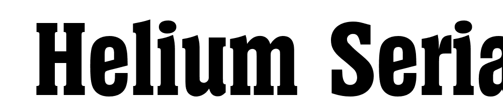  DEMO Helium Serial Xbold Regular font family download free