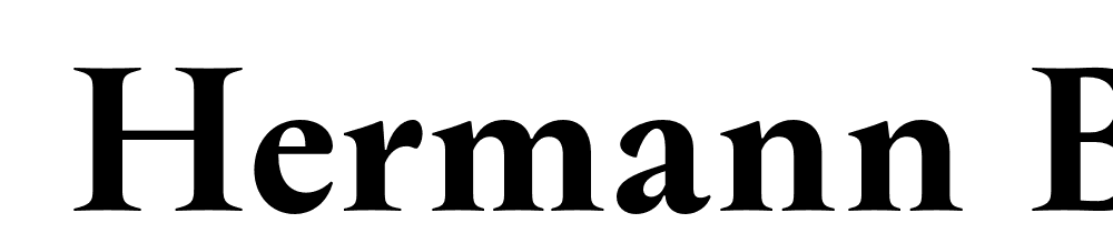  DEMO Hermann Black Regular font family download free