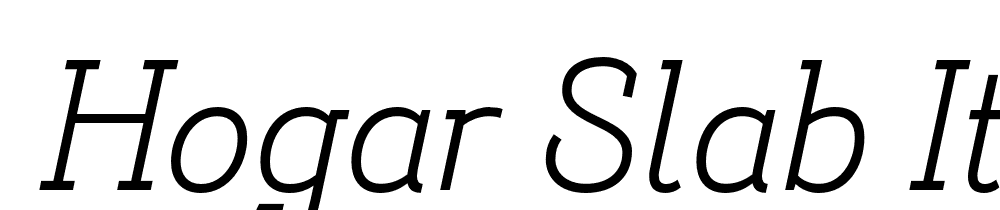  DEMO Hogar Slab It Regular font family download free