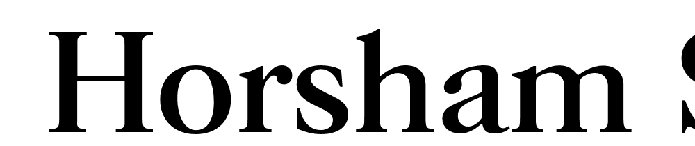  DEMO Horsham Serial Regular font family download free