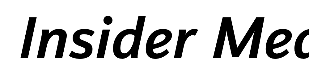  DEMO Insider Medium Italic Medium Italic font family download free