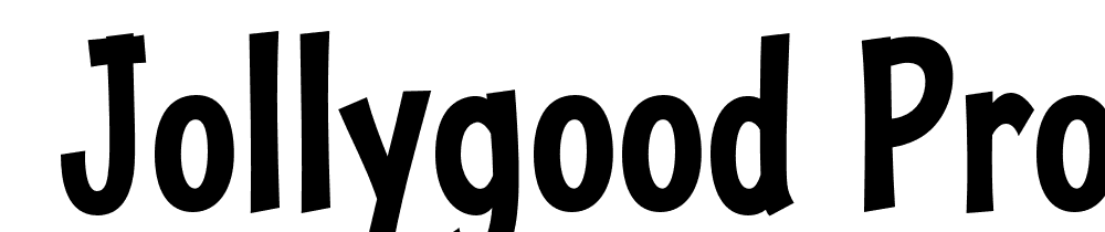  DEMO JollyGood Proper Condensed Bold Regular font family download free