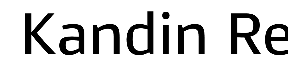  DEMO Kandin Regular font family download free