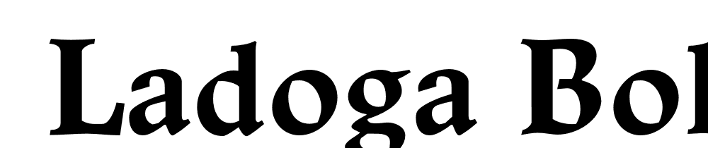  DEMO Ladoga Bold font family download free